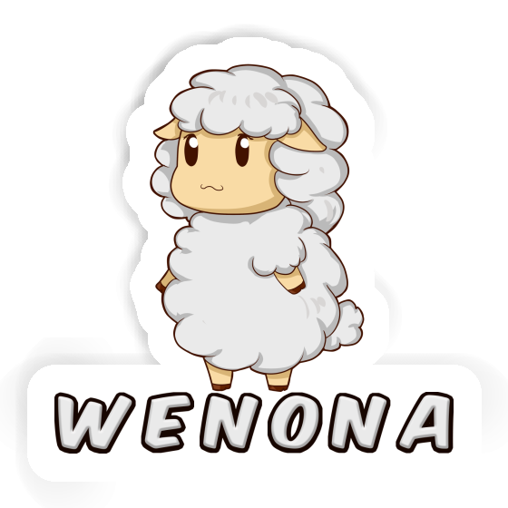 Mouton Autocollant Wenona Laptop Image