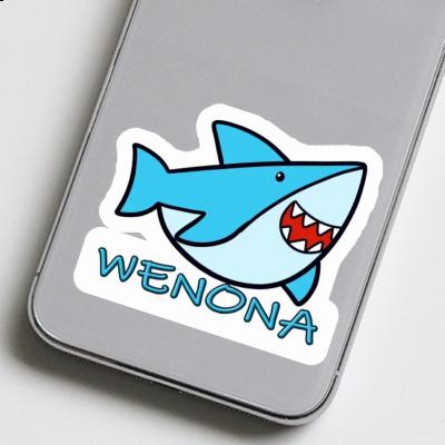Autocollant Requin Wenona Laptop Image
