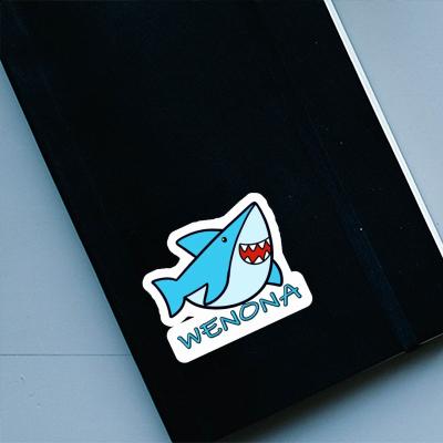 Autocollant Requin Wenona Notebook Image