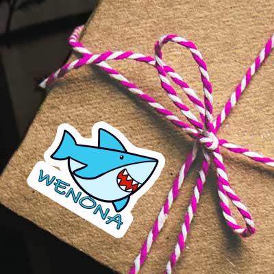 Requin Autocollant Wenona Notebook Image
