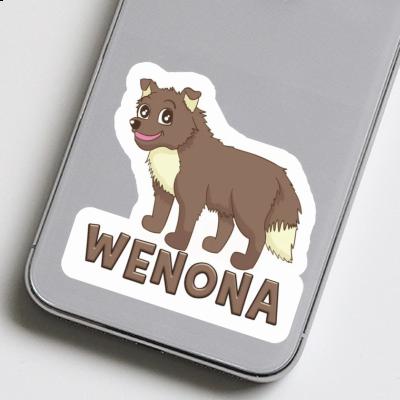 Aufkleber Hirtenhund Wenona Notebook Image