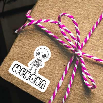 Skeleton Sticker Wenona Gift package Image