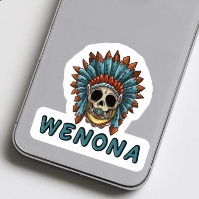 Sticker Baby-Skull Wenona Laptop Image