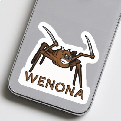 Wenona Sticker Kampfspinne Image