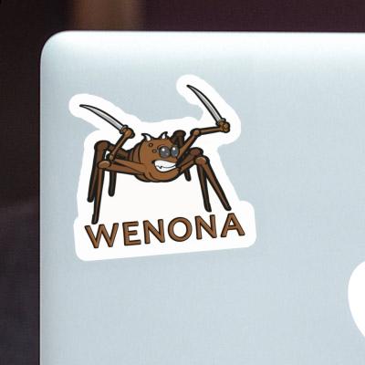 Wenona Sticker Kampfspinne Gift package Image