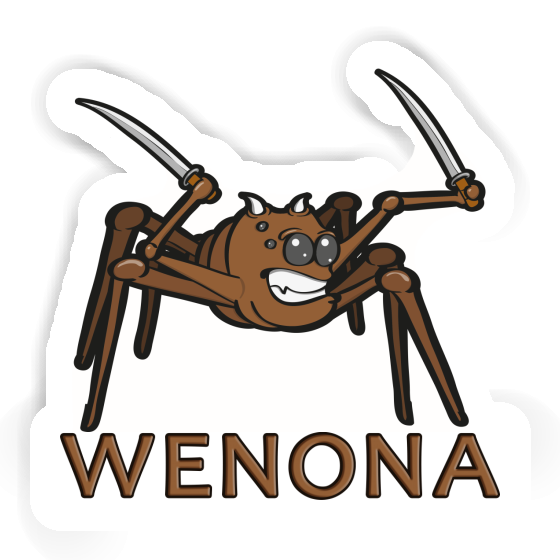 Sticker Spider Wenona Laptop Image