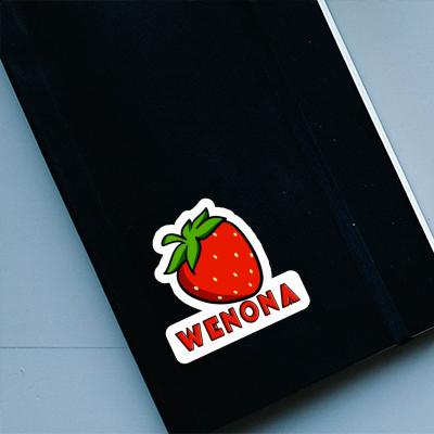 Sticker Strawberry Wenona Laptop Image