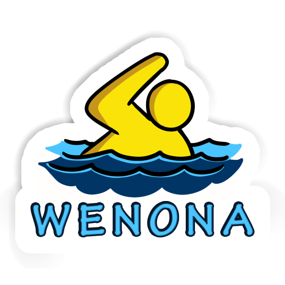 Sticker Swimmer Wenona Gift package Image
