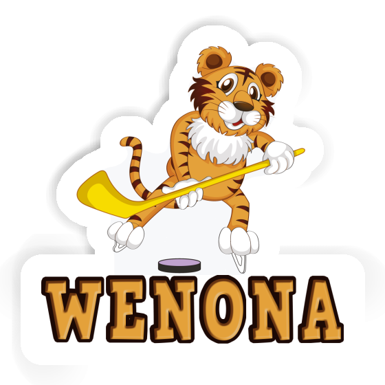 Sticker Hockey Player Wenona Gift package Image