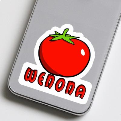 Wenona Autocollant Tomate Laptop Image