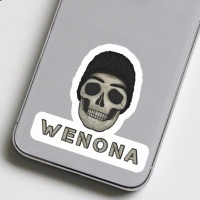 Sticker Wenona Skull Laptop Image