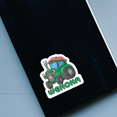 Wenona Sticker Tractor Image