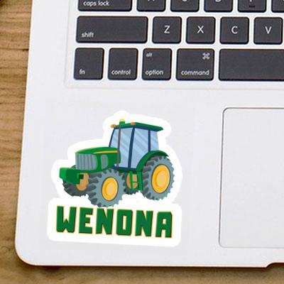 Sticker Wenona Tractor Laptop Image