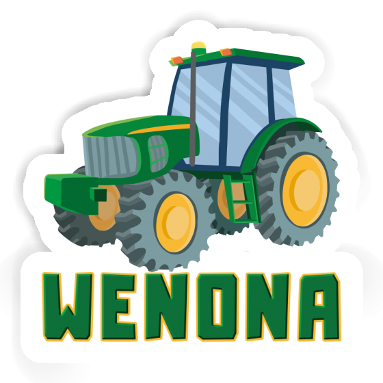 Sticker Wenona Tractor Image