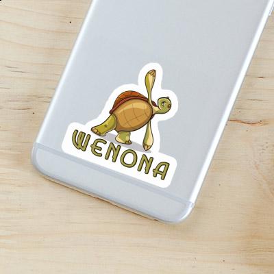 Wenona Sticker Yoga Turtle Gift package Image