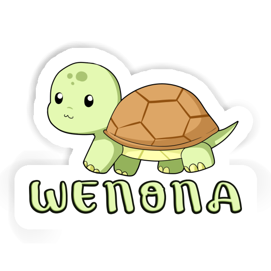 Sticker Wenona Schildkröte Gift package Image