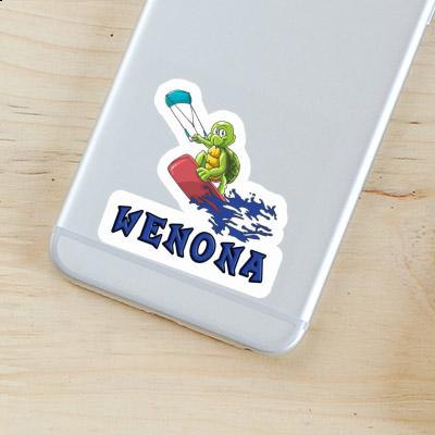 Wenona Sticker Kitesurfer Image