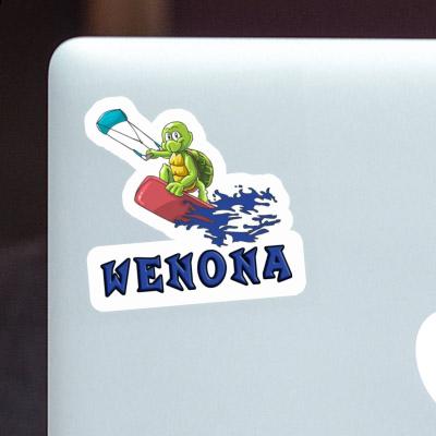 Wenona Sticker Kitesurfer Gift package Image
