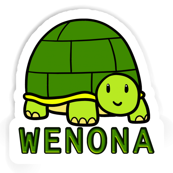 Sticker Turtle Wenona Laptop Image