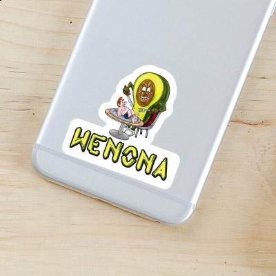 Wenona Sticker Avocado Notebook Image