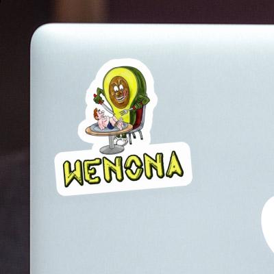 Wenona Sticker Avocado Image