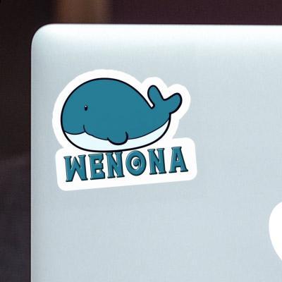 Wenona Autocollant Baleine Laptop Image