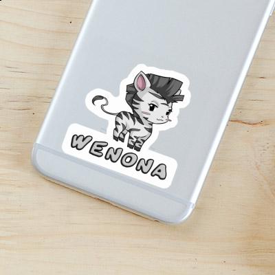 Sticker Wenona Zebra Notebook Image