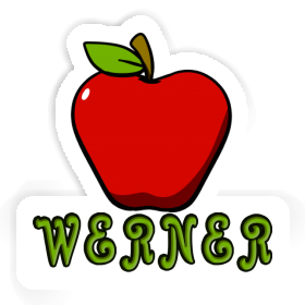 Apple Sticker Werner Image