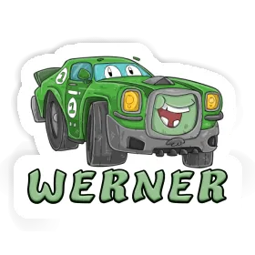 Auto Aufkleber Werner Image
