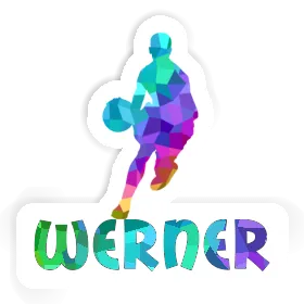 Basketball Player Sticker Werner Image