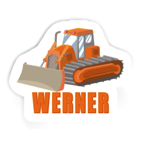 Excavator Sticker Werner Image