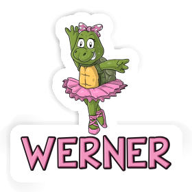 Werner Sticker Ballerina Image