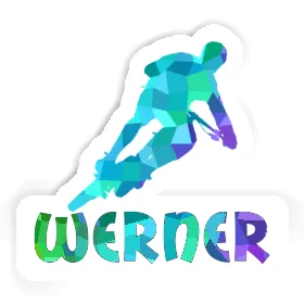 Sticker Werner Biker Image
