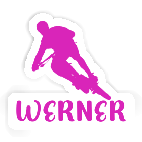 Sticker Biker Werner Image