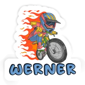 Biker Aufkleber Werner Image