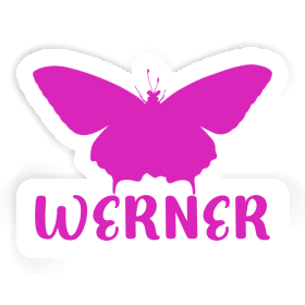 Werner Sticker Butterfly Image