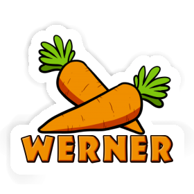 Werner Sticker Karotte Image