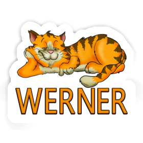 Sticker Werner Katze Image