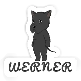 Giant Schnauzer Sticker Werner Image