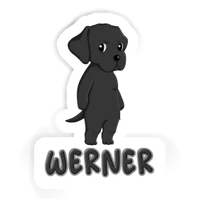 Labrador Retriever Sticker Werner Image