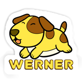 Aufkleber Hund Werner Image