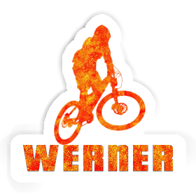 Werner Autocollant Downhiller Image