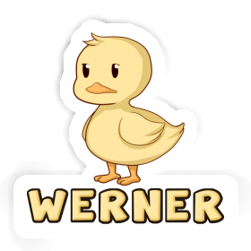 Werner Aufkleber Ente Image