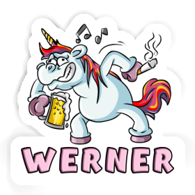 Sticker Partycorn Werner Image