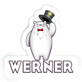 Werner Aufkleber Eisbär Image