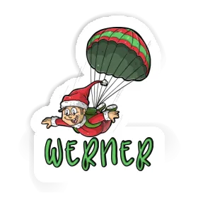 Autocollant Werner Parachute Image