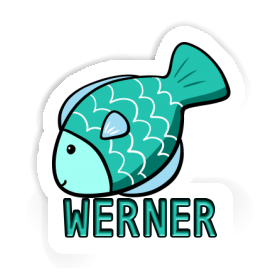 Fish Sticker Werner Image
