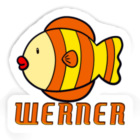 Aufkleber Fisch Werner Image