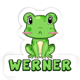 Autocollant Werner Grenouille Image