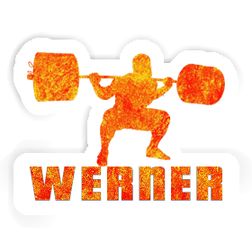 Sticker Werner Weightlifter Image
